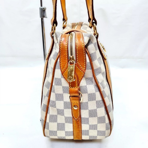 Authentic Louis Vuitton Stresa GM White Damier Azure - Picture 3 of 10